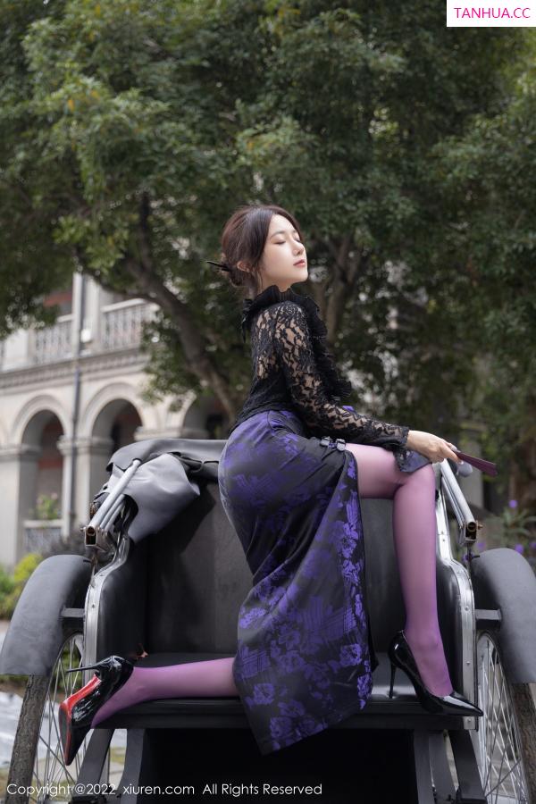 鱼子酱fish  [XiuRen]高清写真图 2022.12.30 No.6074 鱼子酱Fish 丝袜美腿第7张图片